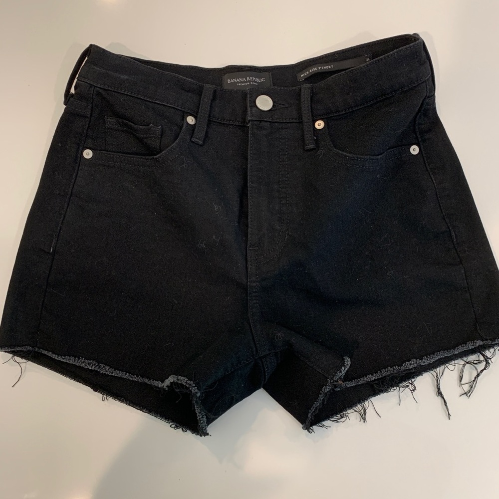 Banana republic jean shorts